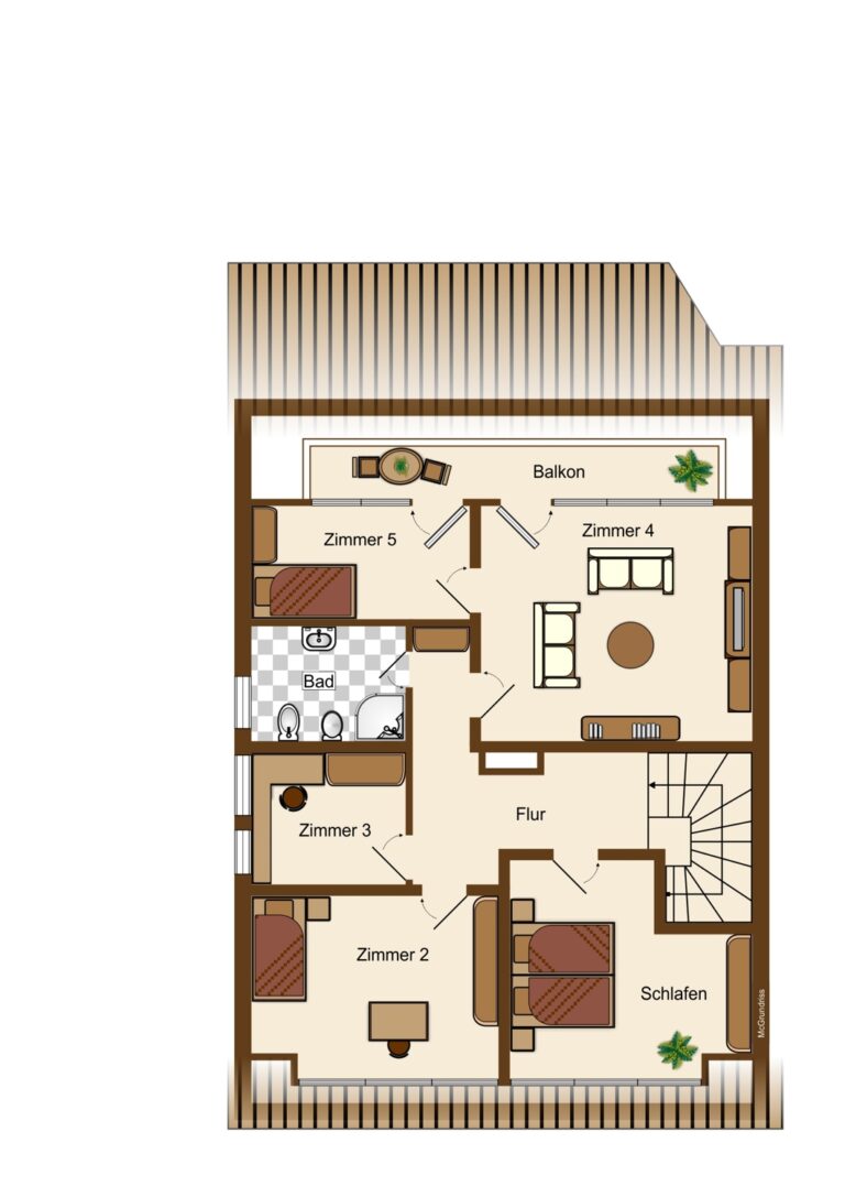 Grundriss Dachgeschoss