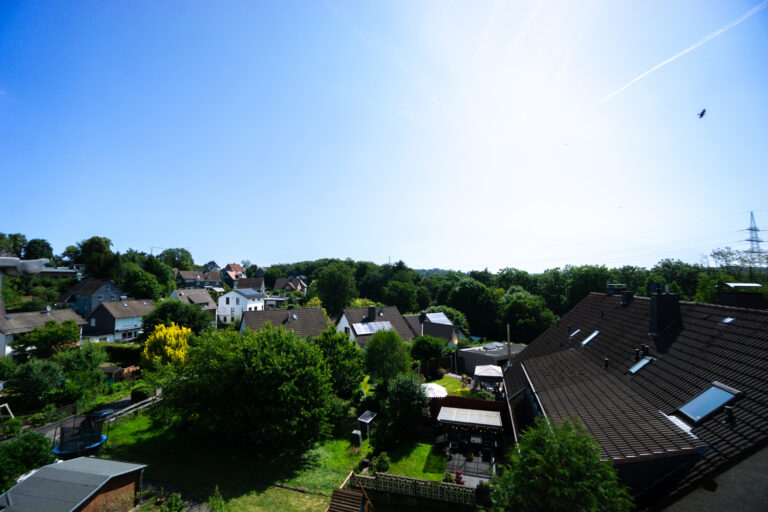 Ausblick Balkon