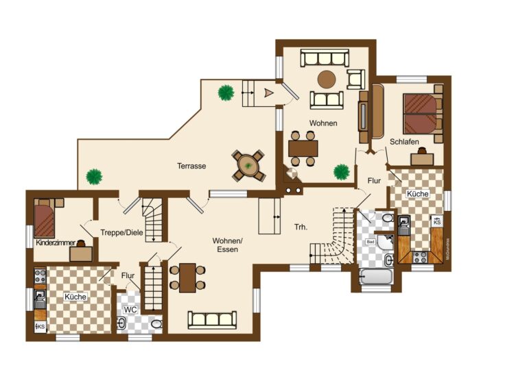 Grundriss Erdgeschoss