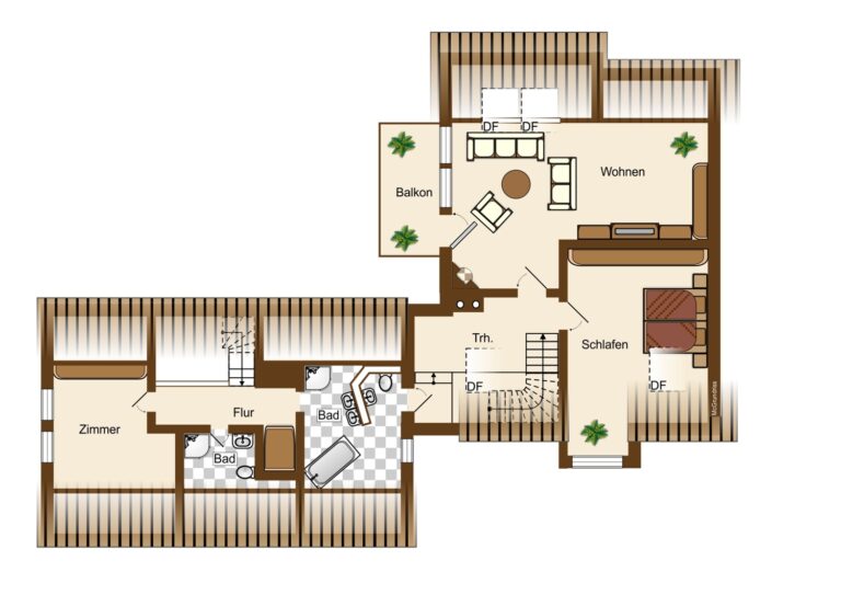 Grundriss Dachgeschoss