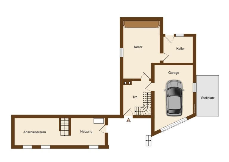 Grundriss Untergeschoss